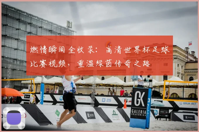 燃情瞬间全收录：高清世界杯足球比赛视频，重温绿茵传奇之路